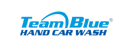Team Blue Car Wash Logo