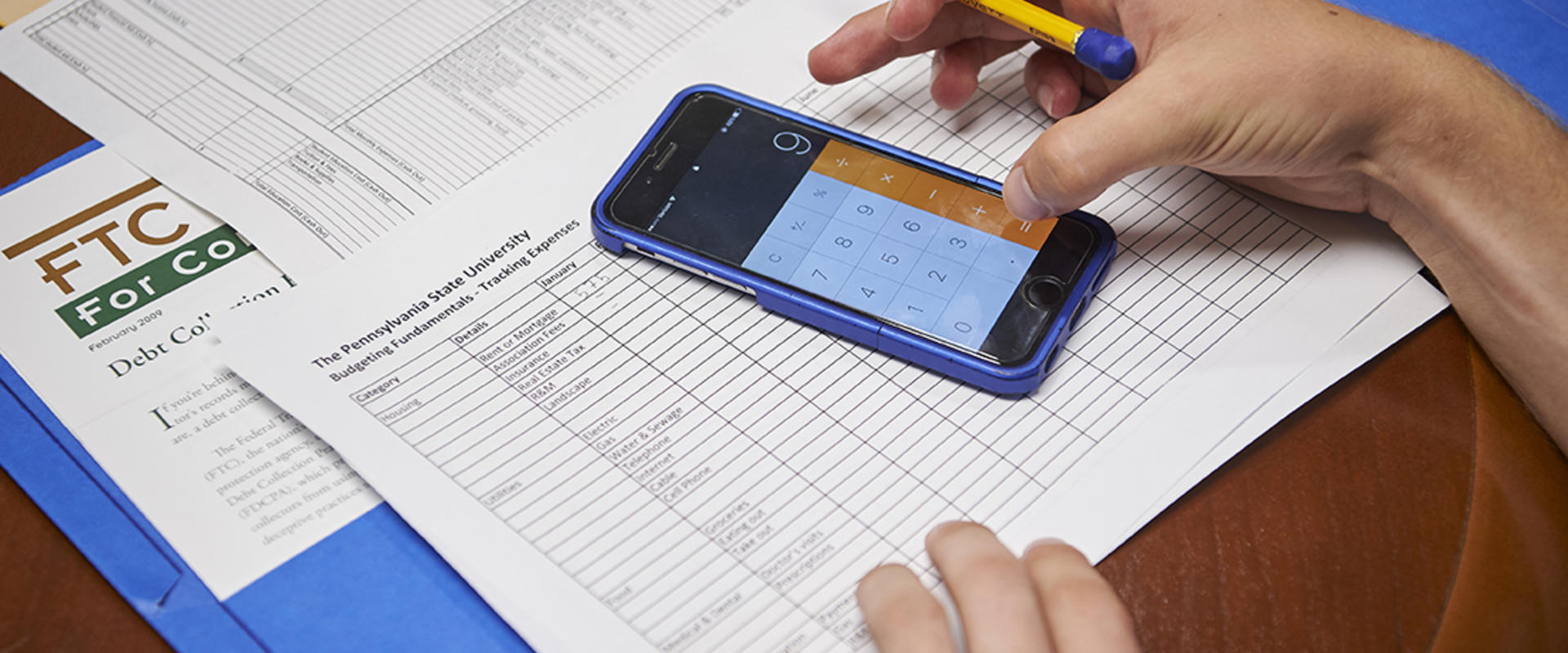 Calculator and spreadsheets